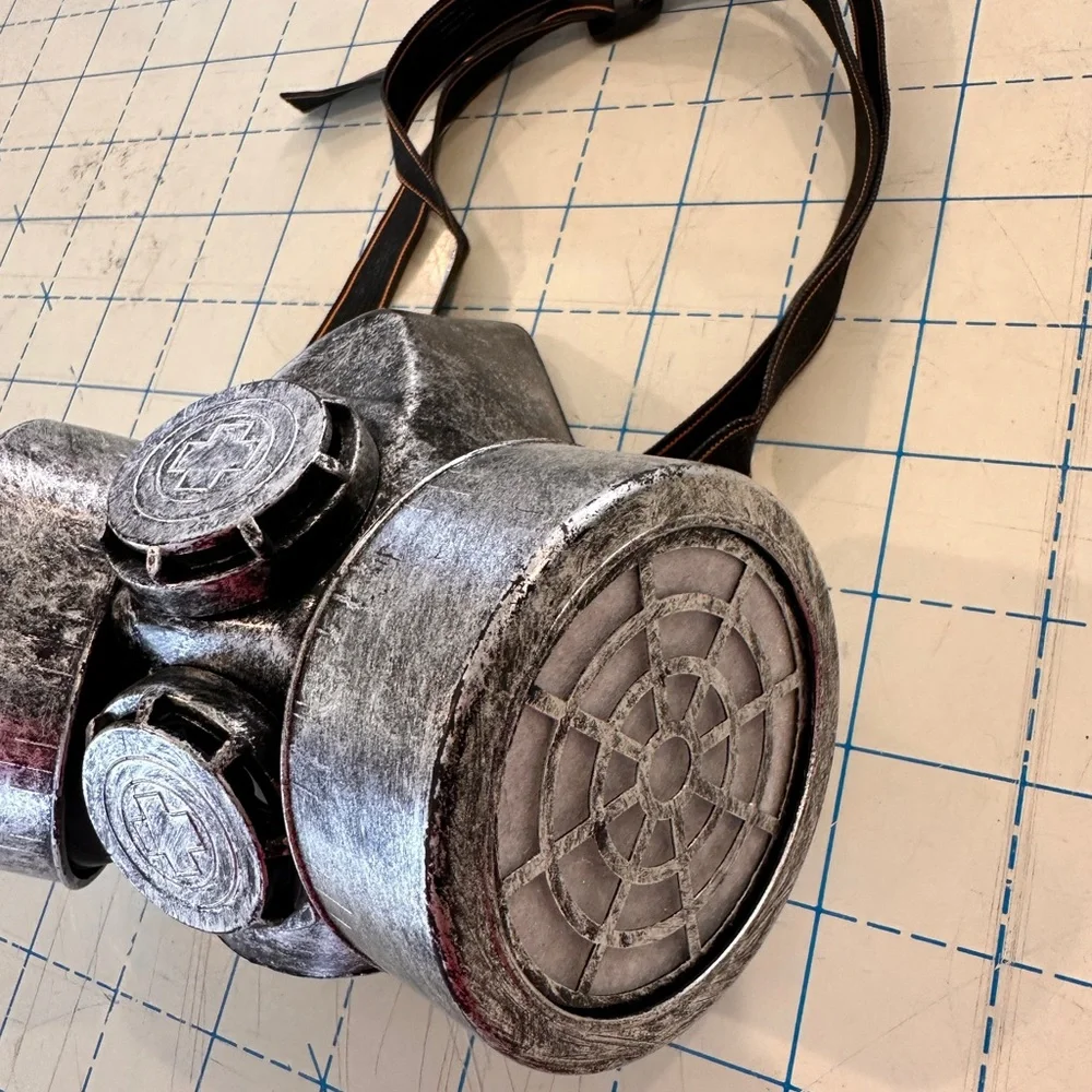 Steampunk Mask - Silver & Black. Halloween mask